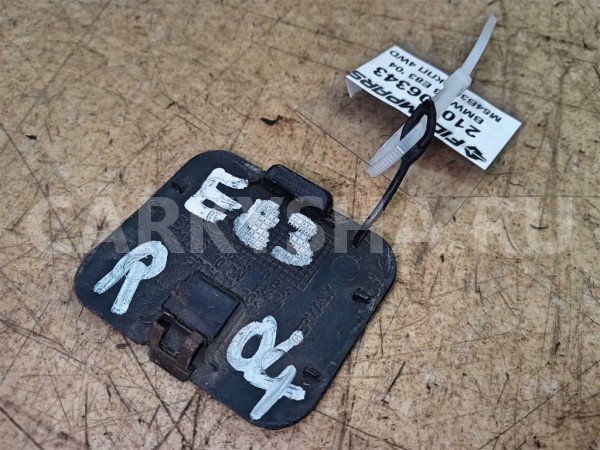 Название детали Заглушка буксировочного крюка Модель BMW X3 E83 BMW X3 оригинальный номер 51123400945