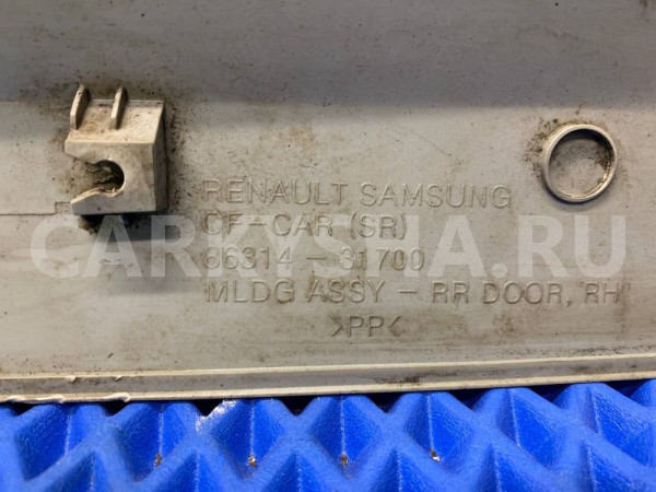 Молдинг двери задней правой Almera Classic Nissan Almera Classic оригинальный номер 82872-95F0D