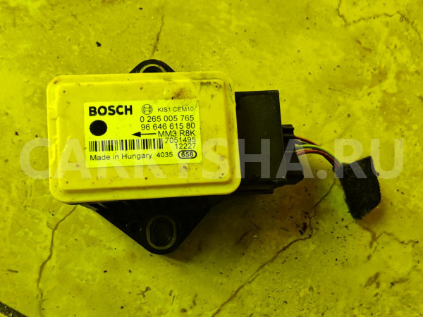 Датчик ускорения Citroen DS5 оригинальный номер 0265005765