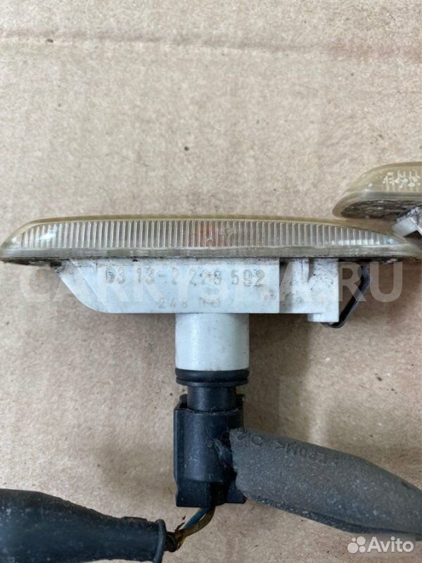 Повторитель в крыло BMW 3 E46 M54B30 2000 BMW 3er оригинальный номер 63 13 2 228 591