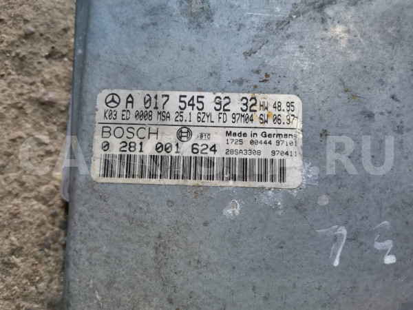 Блок управления ДВС A0175459232 Mercedes-Benz E-Class W210 606.962 Mercedes-Benz E-klasse оригинальный номер A0175459232