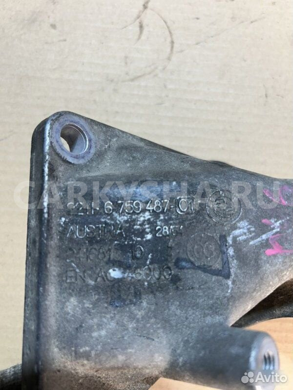 Кронштейн двигателя BMW 3 E46 N46B20 2003 BMW 3er оригинальный номер 22 11 6 759 487
