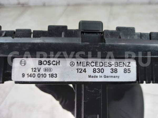 Блок управления печкой Mercedes E230 1248303885 W124 Mercedes-Benz W124 