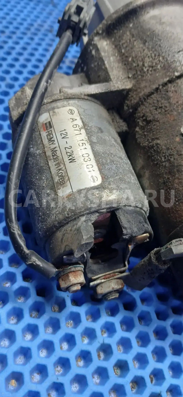 Стартер SsangYong Actyon II (2010—2013) Ssang Yong Actyon оригинальный номер A6711510301