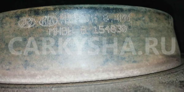 Диск тормозной Kia Rio III (2011—2015) Kia Rio оригинальный номер 584110U300