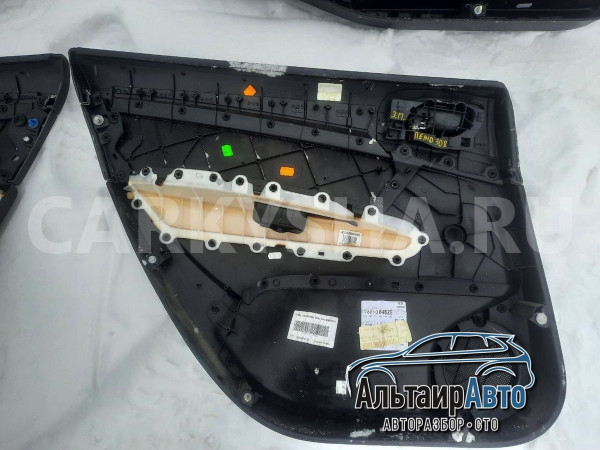 Задняя левая карта двери Peugeot 308 обшивка Peugeot 308 