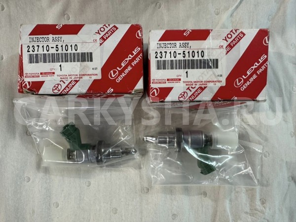 Форсунка дизельная Lexus LX III Рестайлинг 2 оригинальный номер 23710-51010