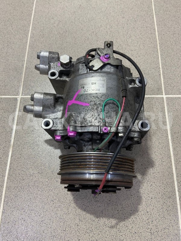 Компрессор кондиционера HONDA FIT SHUTTLE GG7 L15A Honda Fit оригинальный номер HSK70