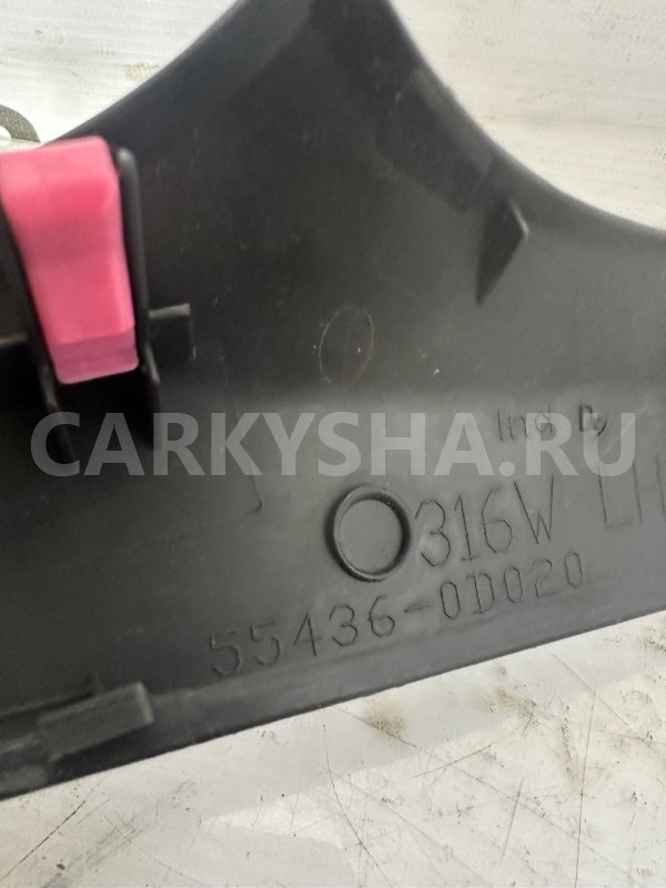 Накладка торпедо левая Toyota Yaris 2005-2009 Toyota Yaris оригинальный номер 554360D020
