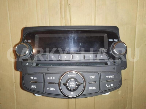 Магнитола Chevrolet Cruze J300 F16D3 2010 (б/у) Chevrolet Cruze оригинальный номер 95318046