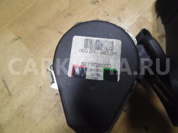 Ремень безопасности Skoda Rapid I рестайлинг (2017—2020) Skoda Rapid оригинальный номер 60U857447RAA