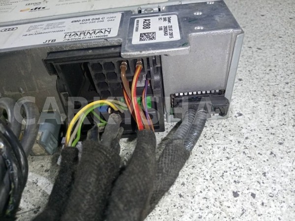 Блок мультимедиа Audi Q7 4M Audi Q7 оригинальный номер 4m0035036c
