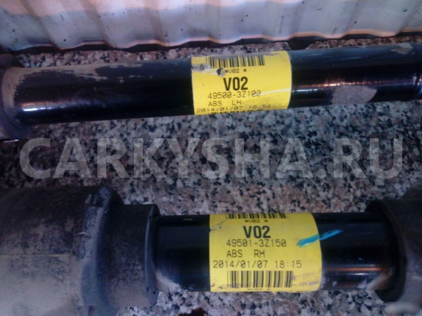 Полуось передняя левая правая Hyundai-Kia Хендай Hyundai i40 оригинальный номер 49500-3Z100