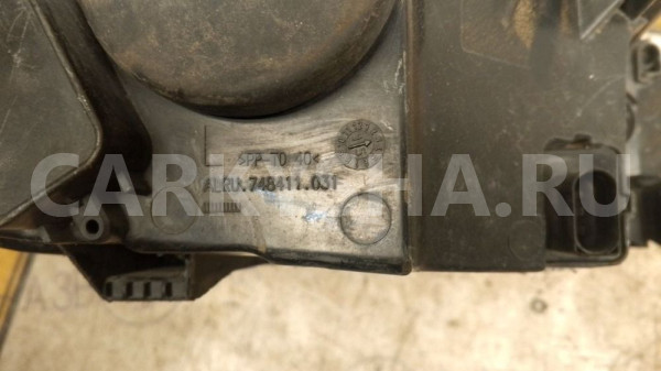 Фара левая Volkswagen Polo 5 седан Volkswagen Polo оригинальный номер ALRU748411031