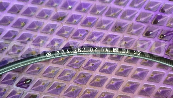 Трос замка зажигания Mercedes-Benz W124 Mercedes-Benz W124 оригинальный номер 1242670264