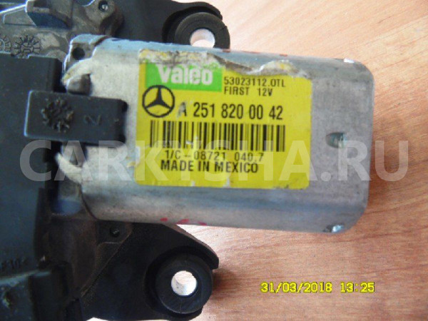 Мотор стеклоочистителя Mercedes-Benz M-класс W164 (2005—2008) Mercedes-Benz M-klasse оригинальный номер A2518200042