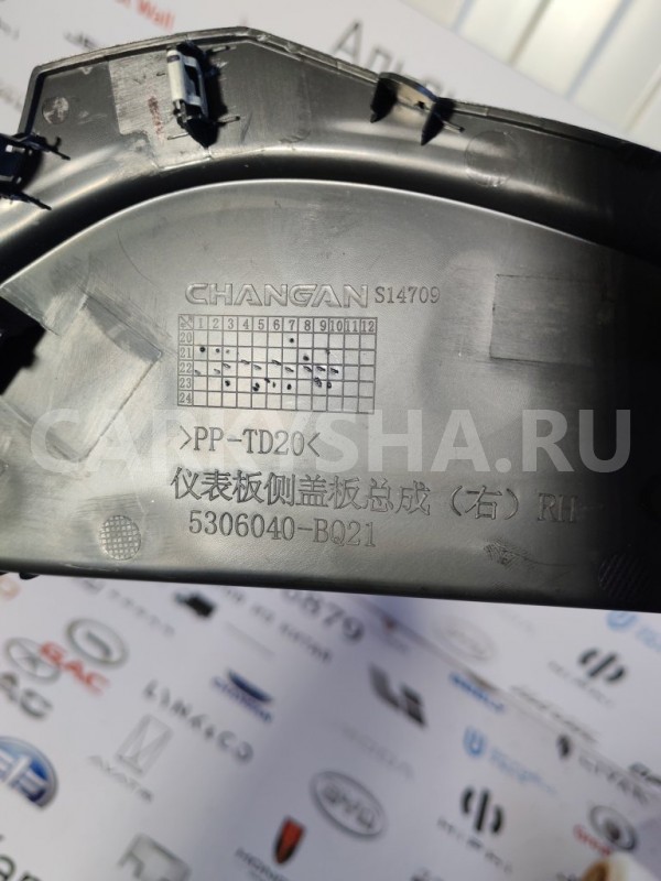 Накладка торпедо передняя правая Changan CS35 PLUS Changan CS35 