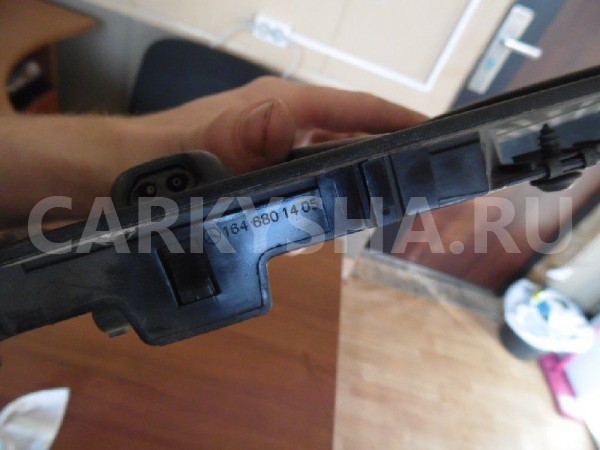 Решетка в капот Mercedes-Benz GL-класс X164 (2006—2009) Mercedes-Benz G-klasse оригинальный номер A1648801405