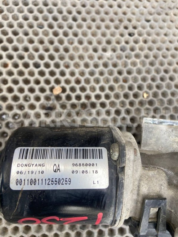 Моторчик стеклоочистителя передний Chevrolet Aveo I рестайлинг (2006—2012) Chevrolet Aveo оригинальный номер 96850001