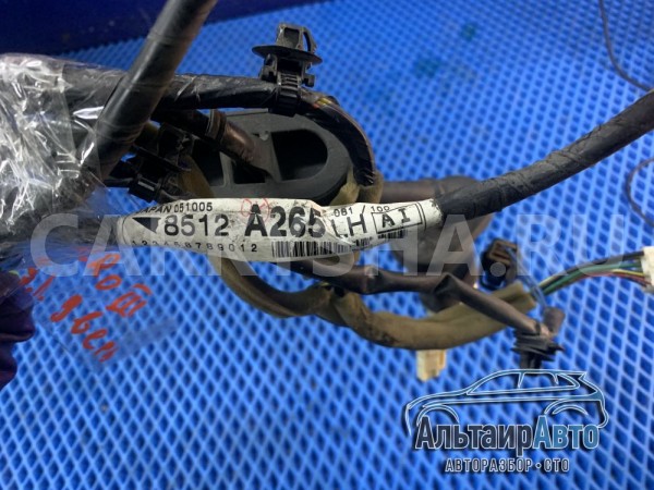 Проводка коса двери задней левой Pajero3 Mitsubishi i оригинальный номер 8512a265