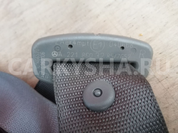 Ремень безопасности правая передняя A2218603285 Mercedes-Benz S-Class W221 Mercedes-Benz S-klasse оригинальный номер A2218603285