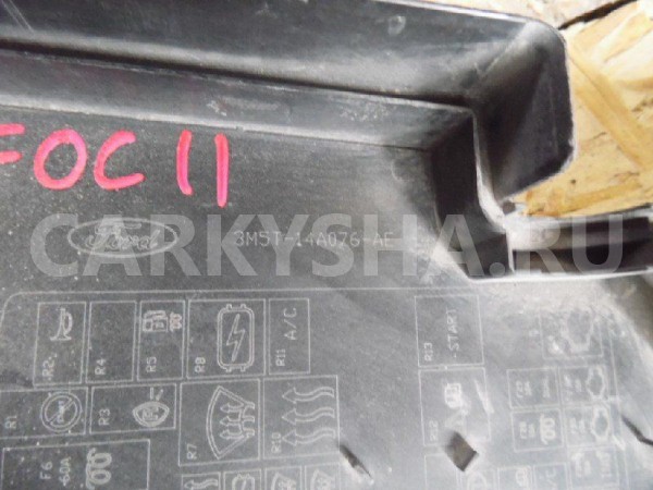 Крышка блока предохранителей Ford Focus II (2005—2008) Ford Focus оригинальный номер 3M5T14A076AE