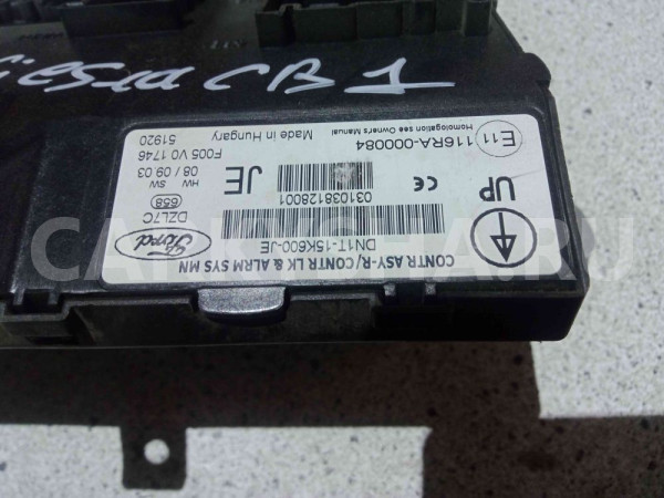 Блок комфорта Ford Fiesta 6 2015 Ford Fiesta оригинальный номер dn1t15k600je