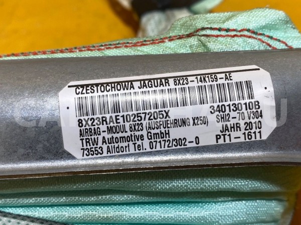 Подушка безопасности боковая правая Jaguar XF X250 Jaguar XF оригинальный номер C2Z3354