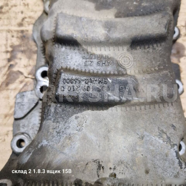 Лобовина двигателя Volkswagen Polo, V cbz 1.2 Volkswagen Polo оригинальный номер 03f109210d