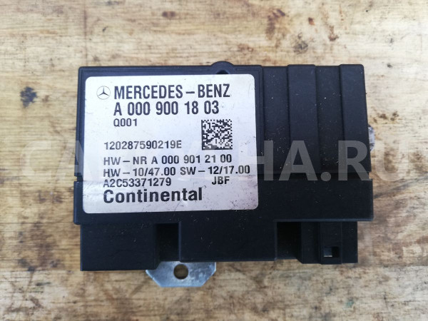 Блок управления бензонасосом Mercedes GL X166 Mercedes-Benz G-klasse оригинальный номер A0009001803