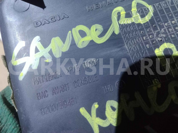 Накладка (кузов внутри) Renault Sandero I (2009—2014) Renault 14 оригинальный номер 8200739461
