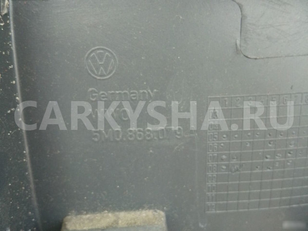 Обшивка двери передняя левая Volkswagen golf+ Volkswagen Golf Plus оригинальный номер 5M0868079