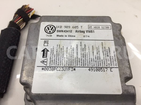 Блок SRS Skoda Octavia A5 CAXA 2011 Skoda Octavia 