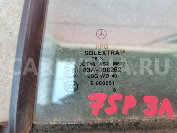 Форточка двери слева сзади A2037300755 Mercedes-Benz C-Class W203 Mercedes-Benz C-klasse оригинальный номер A2037300755