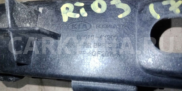 Крепеж бампера Kia Rio III рестайлинг (2015—2017) Kia Rio оригинальный номер 866164y200