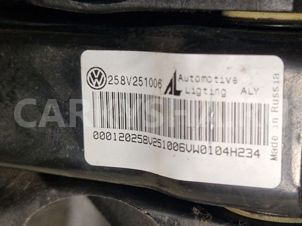 Педаль тормоза Volkswagen Polo 09-20 Volkswagen Polo оригинальный номер 6RU721115