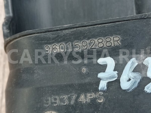 Воздухозаборник Renault Sandero Stepway 2015 165553478R К4М Renault Sandero 