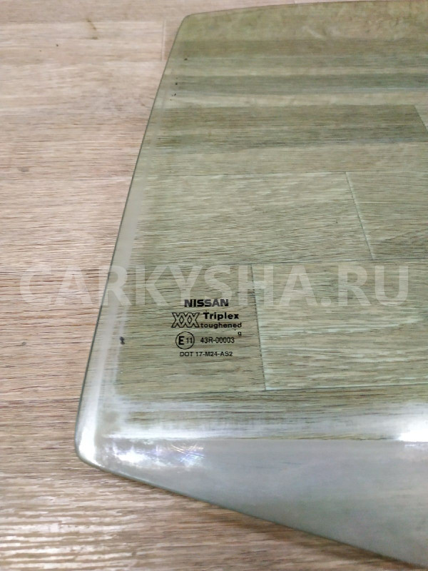 Стекло двери задней правой Nissan Primera оригинальный номер 823002F000
