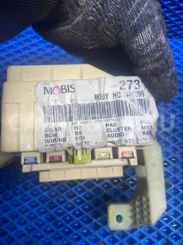 Блок предохранителей салонный Hyundai Sonata V рестайлинг (2007—2010) Hyundai Sonata оригинальный номер 31950-3K010