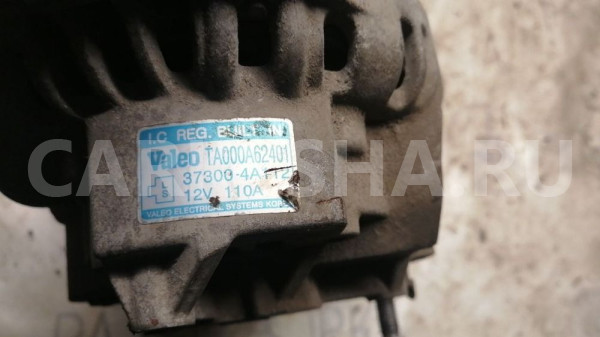 Генератор Kia Sorento 2.5 2005 Kia Sorento оригинальный номер 373004a112