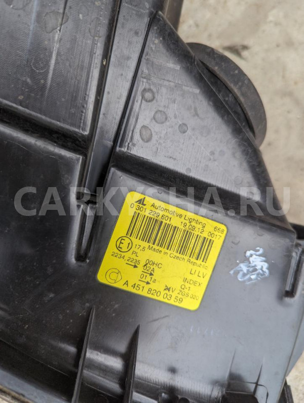 Фара Smart Fortwo оригинальный номер A4518200359