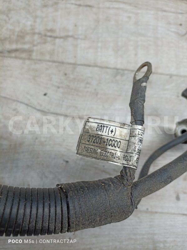 Провод аккумулятора Hyundai Getz I рестайлинг (2005—2011) Hyundai Getz оригинальный номер 372011c000