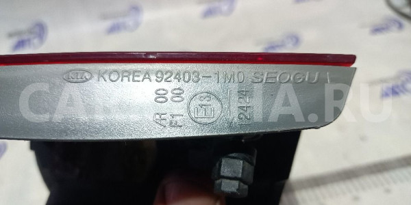 Фонарь задний левый Kia Cerato 2 Kia Cerato оригинальный номер 92403-1M0