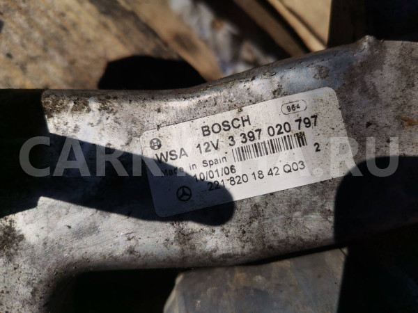 Трапеция дворников правая Mercedes S W221 Mercedes-Benz S-klasse оригинальный номер A2218201842