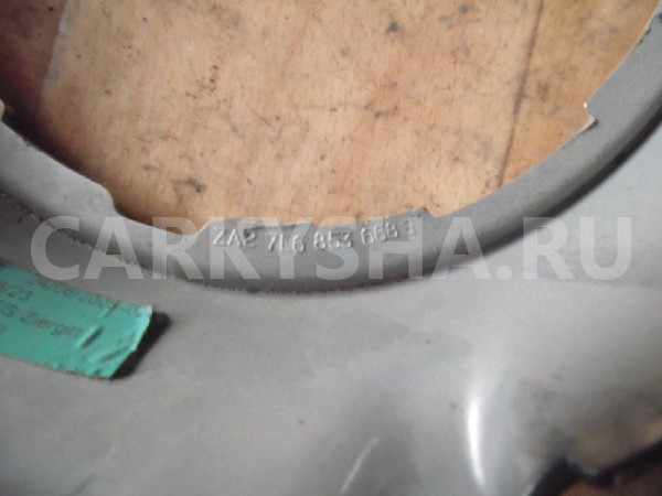 Накладка на решетку радиатора Volkswagen Touareg I (2002—2006) Volkswagen Touareg оригинальный номер 7L6853668B