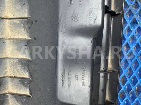 Накладка декоративная Volkswagen Polo V (2009—2015) Volkswagen Polo оригинальный номер 6ru863459a