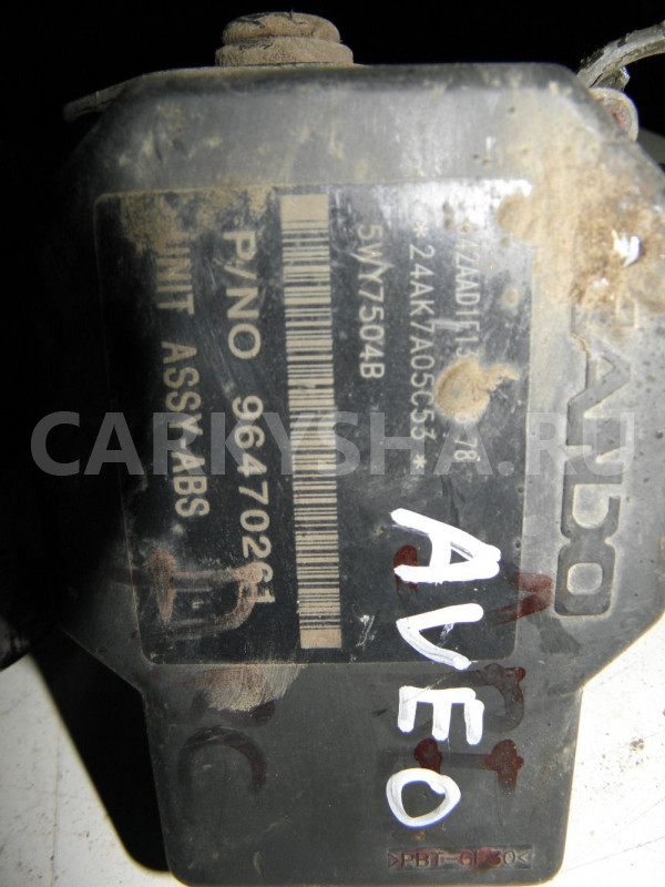 Блок ABS (насос) Chevrolet Aveo T200 T250 Chevrolet Aveo оригинальный номер 96470254