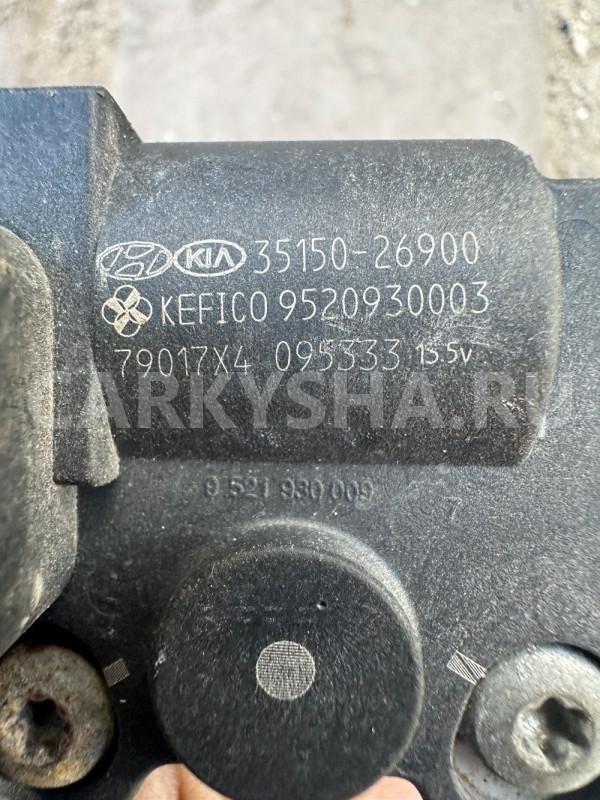 Регулятор холостого хода Hyundai Getz Hyundai Getz оригинальный номер 3515026900