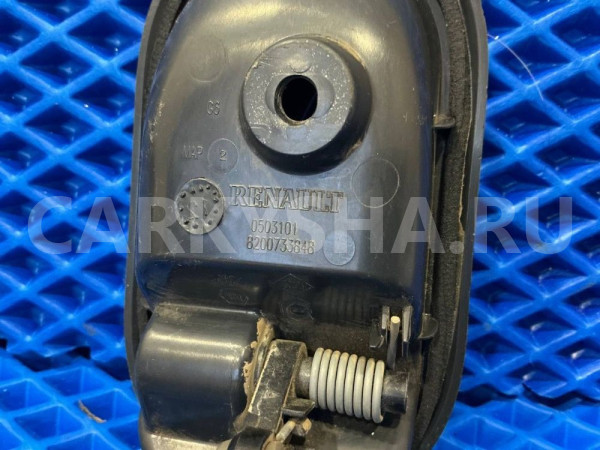 Ручка двери внутренняя Renault Sandero I (2009—2014) Renault 14 оригинальный номер 8200733848