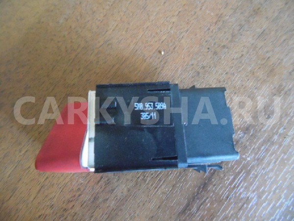 Кнопка аварийной сигнализации Volkswagen Golf Plus II (2009—2014) Volkswagen Golf Plus оригинальный номер 5M0953509A